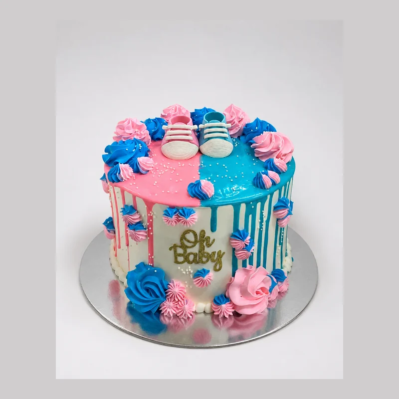 Gender reveal cakes
